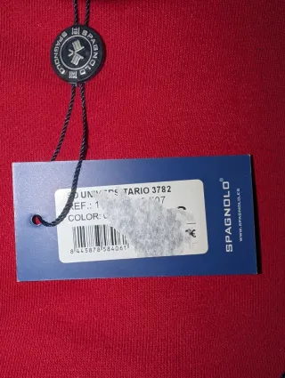Sudadera Spagnolo Roja