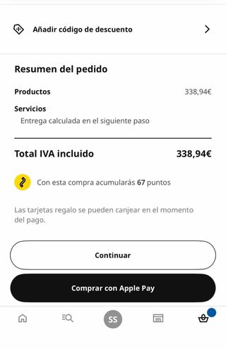 Mesa blanca con 6 sillas