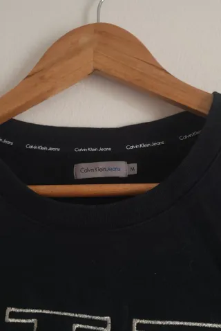 Sudadera Calvin Klein Jeans Mujer Retro