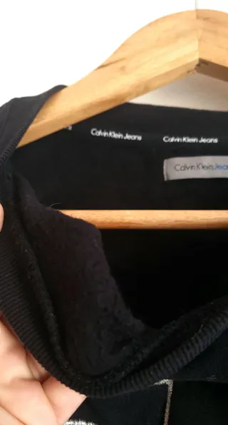 Sudadera Calvin Klein Jeans Mujer Retro