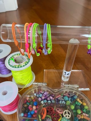 Kit Pulseras,  Cuentas e Hilos