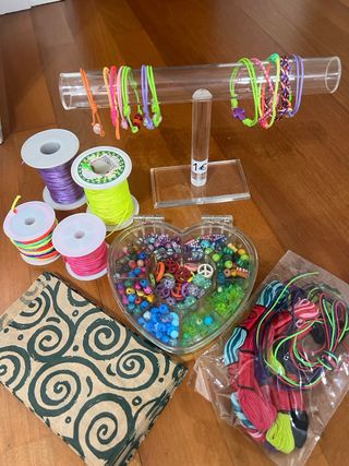 Kit Pulseras,  Cuentas e Hilos