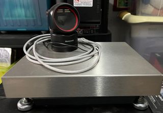 Báscula comercial con pantalla