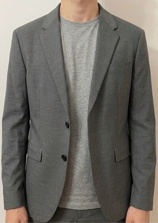Traje Gris Hombre Talla M
