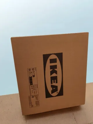 Mueble almacenaje EKET IKEA blanco con riel