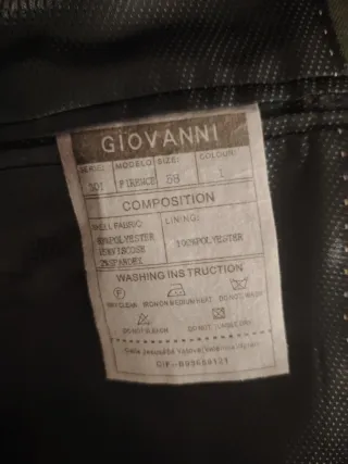 Traje de novio talla 58