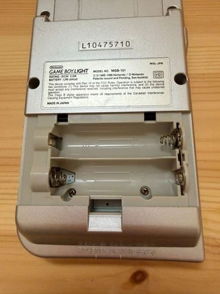 Nintendo Game Boy Light