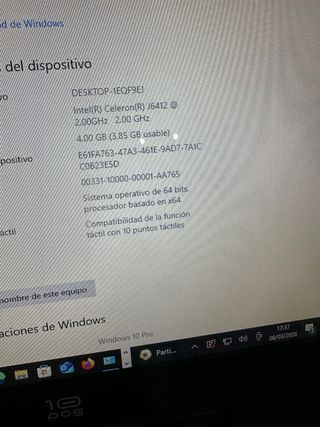 TPV Táctil LG Completo