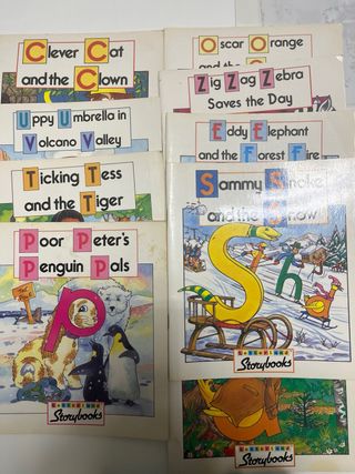 Libros niños en inglés (Letterland)