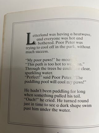 Libros niños en inglés (Letterland)