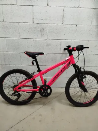Bicicleta Monty Rosa 20'. Impecable como nueva.