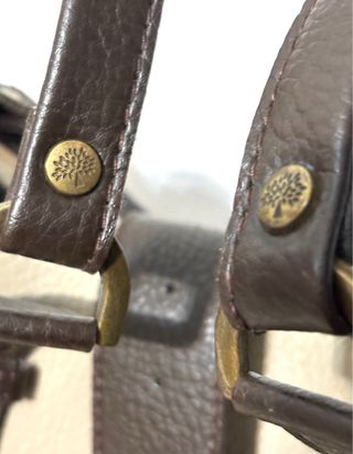 Borsa Vintage Mulberry Egin Beige e Marrone