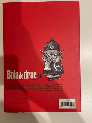 Mangas 1 y 2 Bola de drac