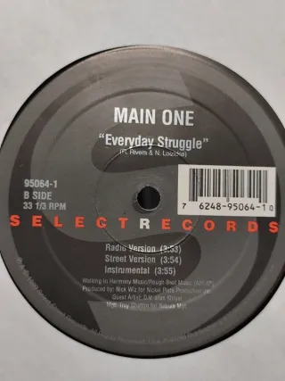 Vinilo Rap Main One - The Main Ingredient/Everyday