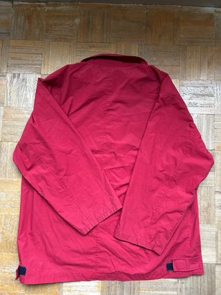 Chubasquero Hombre Rojo