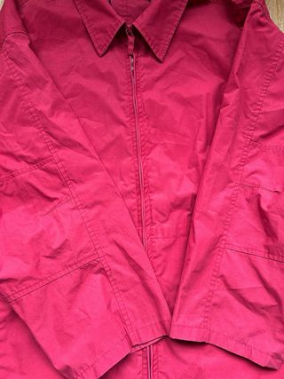 Chubasquero Hombre Rojo