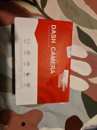 Cámara Dashcam Negra