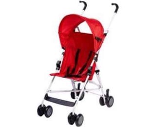 Silla de paseo roja