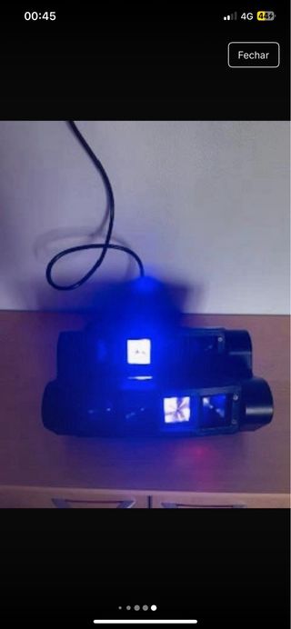 Luz de discoteca Moving Spider Aranha