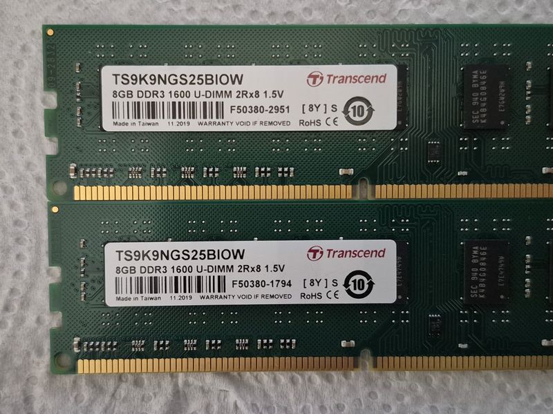 16Gb-DDR3 / 2x8Gb - 1600Mhz afbeelding 2