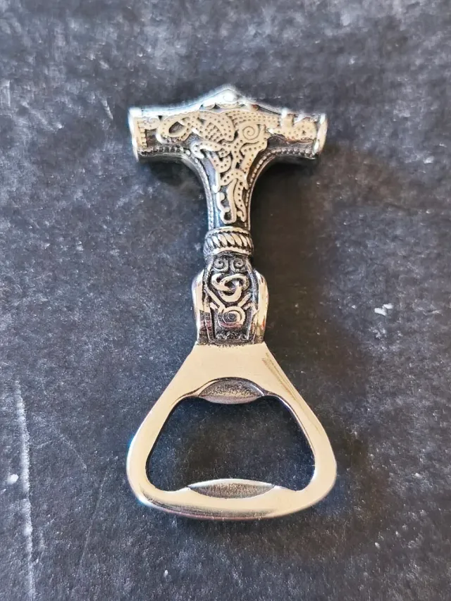 Llavero Plata Ley y Abridor Colección alpaca