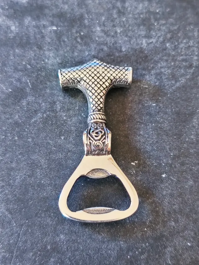 Llavero Plata Ley y Abridor Colección alpaca