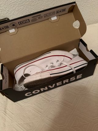 Converse Blancas Talla X