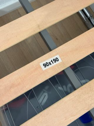 Colchón y somier 90cm