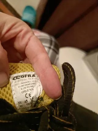 Zapatos seguridad Cofra Talla 45