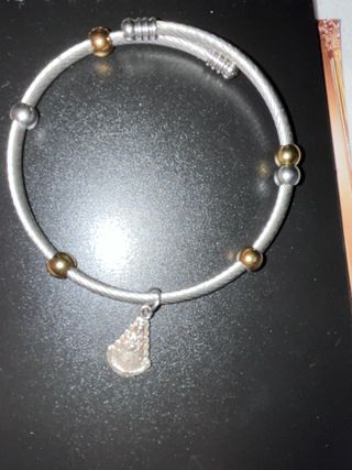 Pulsera Virgen del Rocío Acero