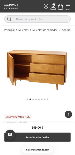 Aparador de madera Maison du Monde