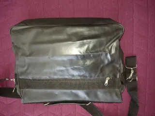 Borsa a cartella uomo nera