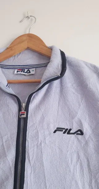Chaleco Polar Fila Mujer Retro