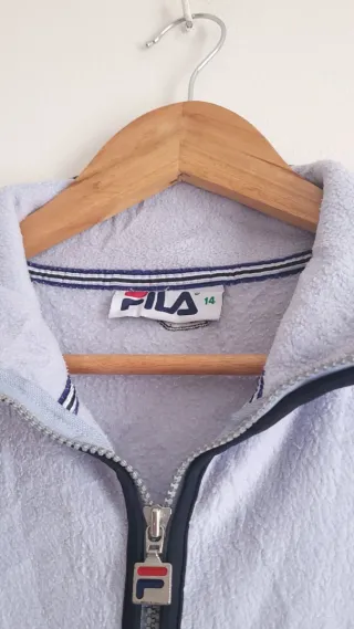 Chaleco Polar Fila Mujer Retro