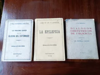 Antiguos libros de medicina