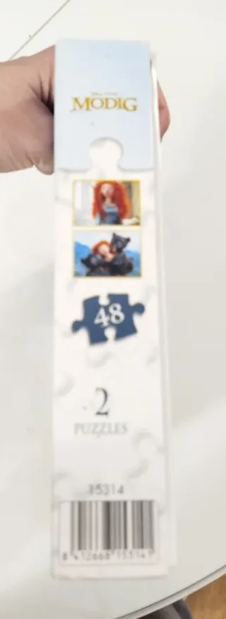 Puzzles 2x48 piezas Disney Mérida Brave