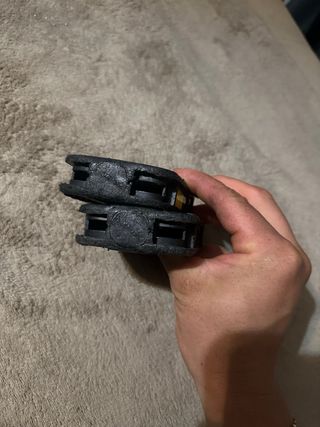 Pedales de bicicleta negros