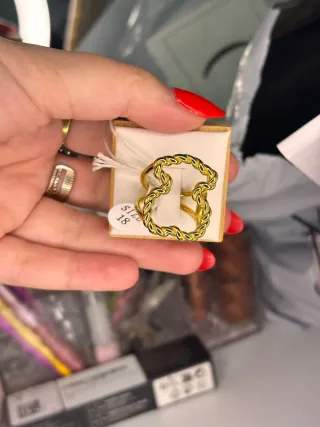 Anillo Tous Dorado Talla 18