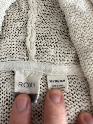Roxy Sudadera Mujer Beige