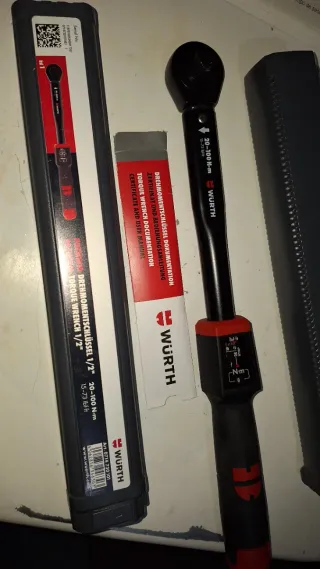 Llave dinamométrica Würth 1/2 20-100 Nm