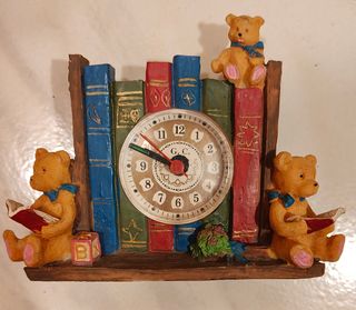 Orologio da tavolo orsacchiotti vintage.