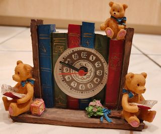 Orologio da tavolo orsacchiotti vintage.