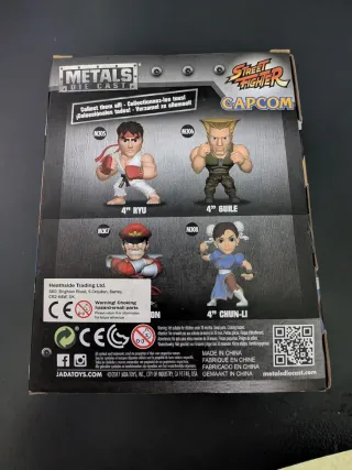 Figuras Street Fighter Metal Die Cast Jada Toys