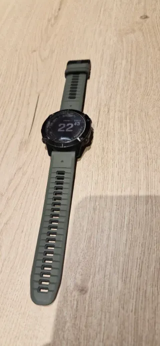 Reloj Garmin Fenix 6 Pro Negro/Verde