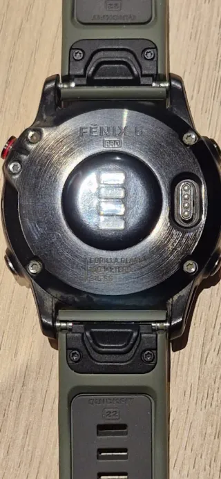 Reloj Garmin Fenix 6 Pro Negro/Verde