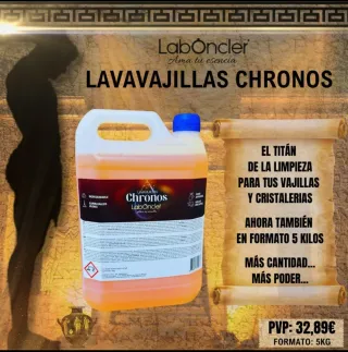 Lavavajillas Chronos 5L - Limpieza Potente