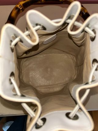 Borsa Gucci Diana Bucket in Beige