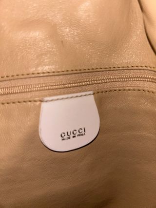 Borsa Gucci Diana Bucket in Beige