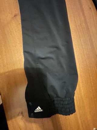 Pantaloni sportivi Adidas neri tessuto tecnico