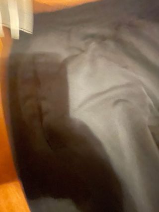 Pantaloni sportivi Adidas neri tessuto tecnico